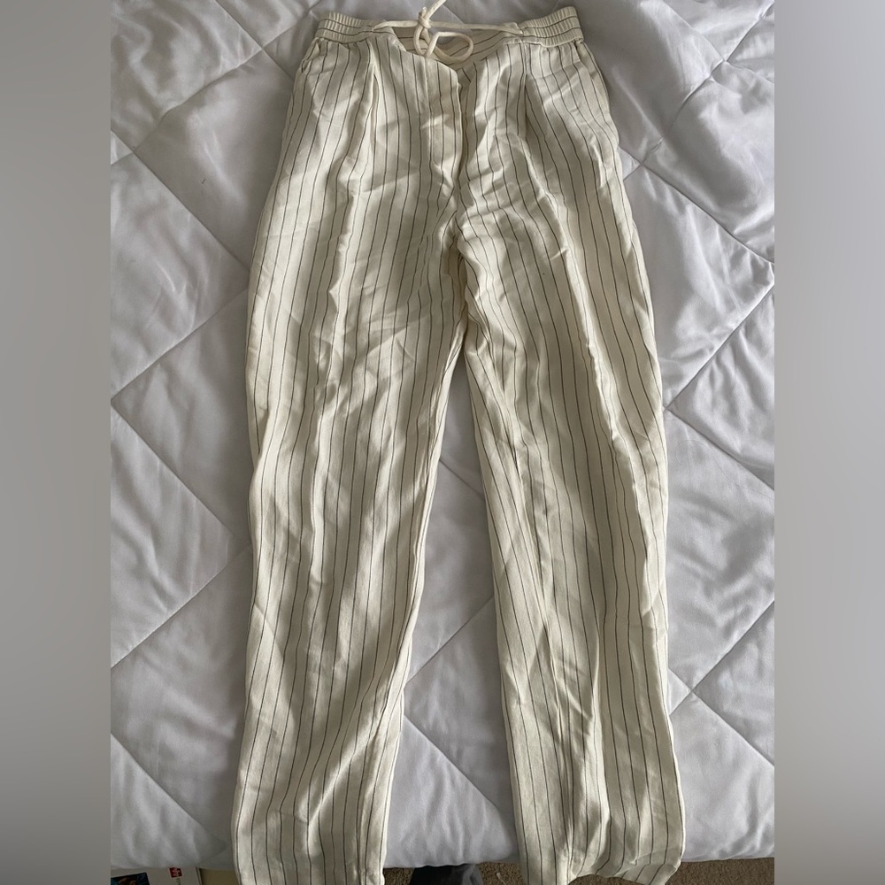 MASSIMO DUTTI stripe pants
